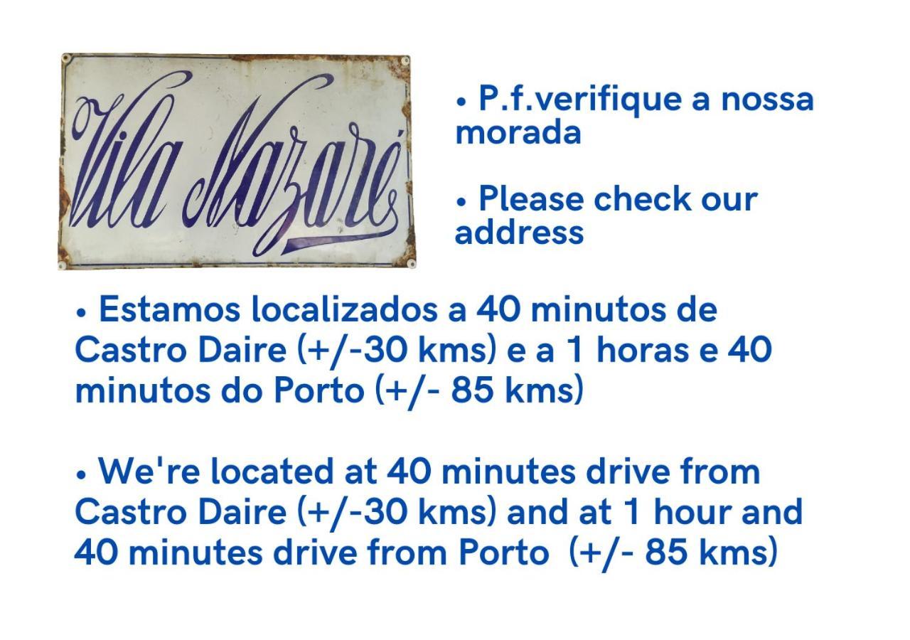 Vila Nazare Bed and Breakfast Castro Daire Eksteriør billede